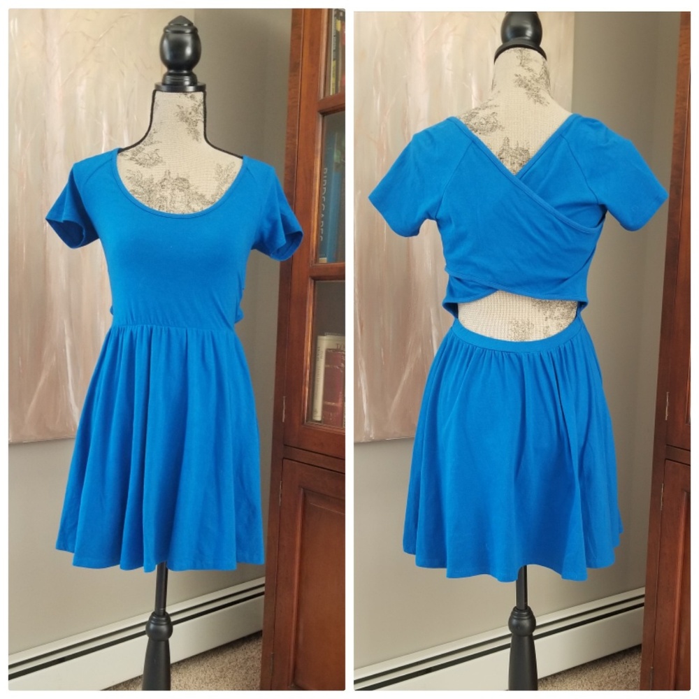 by corpus criss cross back dress